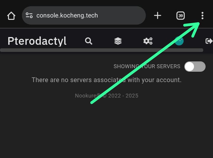 Step 1: Open browser extensions