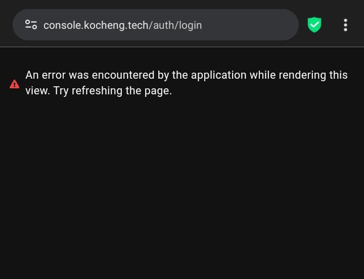 Adblock notification example